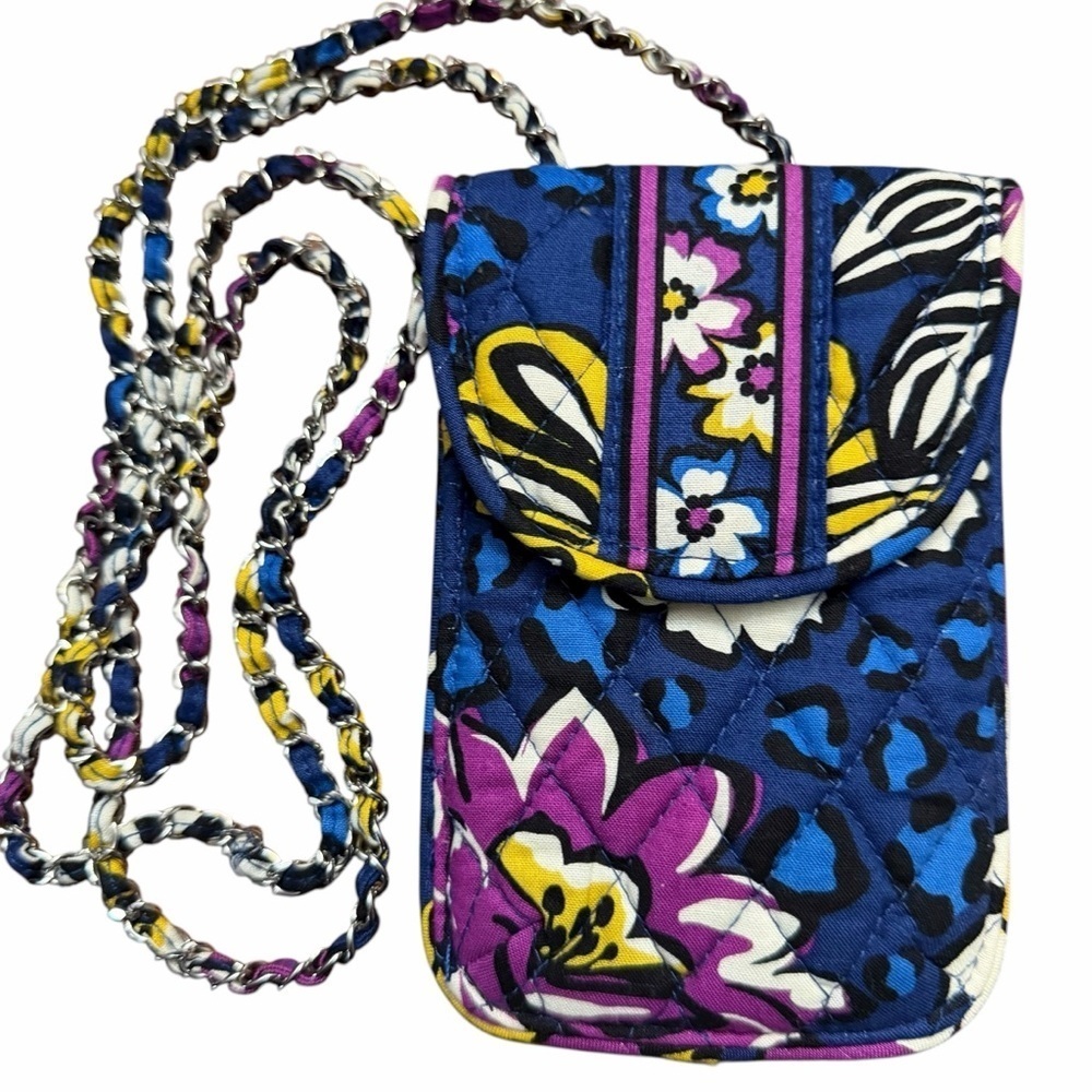 Vera Bradley African Violet Print Crossbody